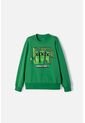 Buzo De Minecraft Verde De Diseño Cerrado Para Niño 6 de MINECRAFT