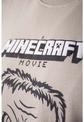 Camiseta De Minecraft Regular Fit Para Hombre S