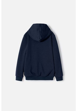 Buzo De Minecraft Con Capucha Azul Oscuro Para Niño 12