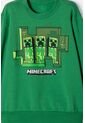 Buzo De Minecraft Verde De Diseño Cerrado Para Niño 8 de MINECRAFT