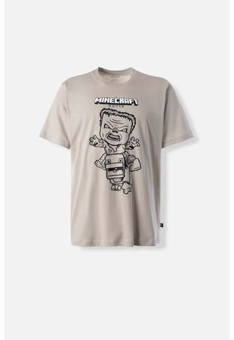 Camiseta De Minecraft Regular Fit Para Hombre M MINECRAFT