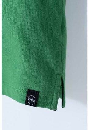 Camiseta Tipo Polo De Minecraft Verde  Para Niño 12