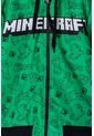 Chaqueta De Minecraft Con Capucha Verde Y Negra Para Niño 6 de MINECRAFT