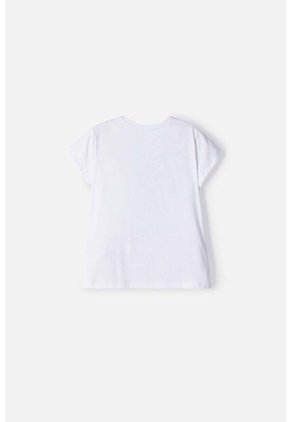 Camiseta De Minecraft Manga Corta Blanco Para Niña 10