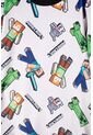 Pijama De Minecraft Con Pantalón Largo Multicolor Para Niño 12 de MINECRAFT