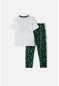 Pijama De Minecraft Blanca Y Negra De Pantalón Largo Para Niño 12 de MINECRAFT