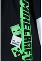 Camiseta Tipo Polo De Minecraft Negra Tipo Polo Para Niño 8 de MINECRAFT