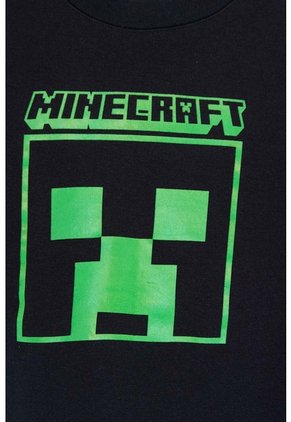 Buzo De Minecraft Cerrado Negro Para Niño 6