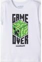 Camiseta De Minecraft Manga Corta Blanco Para Niña 8 de MINECRAFT