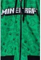 Chaqueta De Minecraft Con Capucha Verde Y Negra Para Niño 8 de MINECRAFT