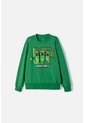 Buzo De Minecraft Verde De Diseño Cerrado Para Niño 12 de MINECRAFT