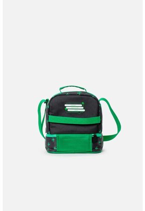 Lonchera De Minecraft 16.5"  Verde Para Niño U