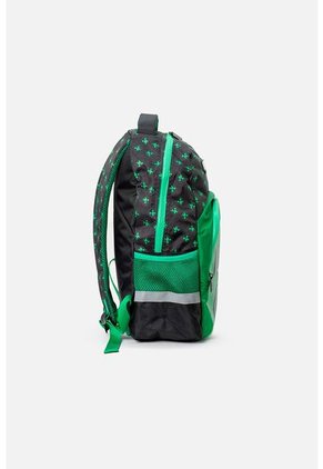 Morral De Minecraft 16.5" Verde Para Niño U