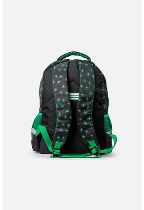 Morral De Minecraft 16.5" Verde Para Niño U