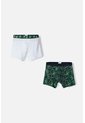 Pack X2 Boxer Minecraft Blanco Y Negro En Dúo Para Niño 10 de MINECRAFT
