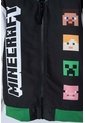 Chaqueta De Minecraft Marfil Y Negra Estampada En Frente Para Niño 6 de MINECRAFT