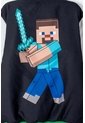 Chaqueta De Minecraft Marfil Y Negra Estampada En Frente Para Niño 6 de MINECRAFT