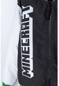 Chaqueta De Minecraft Marfil Y Negra Estampada En Frente Para Niño 6 de MINECRAFT