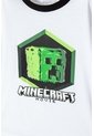 Pijama De Minecraft Blanca Y Negra De Bermuda Para Niño 10 de MINECRAFT
