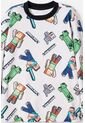 Pijama De Minecraft Con Pantalón Largo Multicolor Para Niño 14 de MINECRAFT
