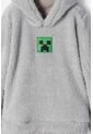 Buzo De La Minecraft Cerrado Gris Para Niño 8 de MINECRAFT