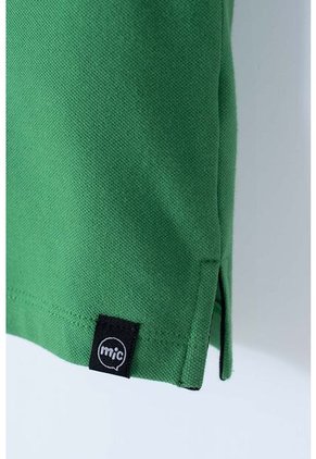 Camiseta Tipo Polo De Minecraft Verde Para Niño 8