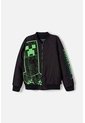Chaqueta De Minecraft Con Cierre Negra Para Niño 10 de MINECRAFT