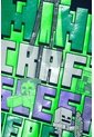 Camiseta De Minecraft Manga Larga Azul Para Niño 8 de MINECRAFT