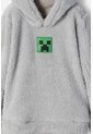 Buzo De La Minecraft Cerrado Gris Para Niño 14 de MINECRAFT
