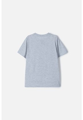 Camiseta De Minecraft Gris Manga Corta Para Niño 10