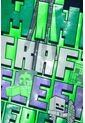 Camiseta De Minecraft Manga Larga Azul Para Niño 6 de MINECRAFT