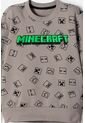 Conjunto De Minecraft Con Pantalón Gris Para Niño 8 de MINECRAFT
