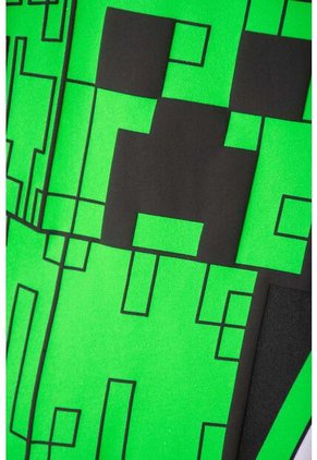 Camiseta De Minecraft Manga Corta Blanca Para Niño 8