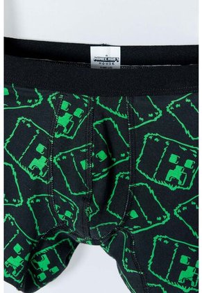 Pack X2 Boxer Minecraft Blanco Y Negro En Dúo Para Niño 8