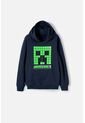 Buzo De Minecraft Con Capucha Azul Oscuro Para Niño 10 de MINECRAFT