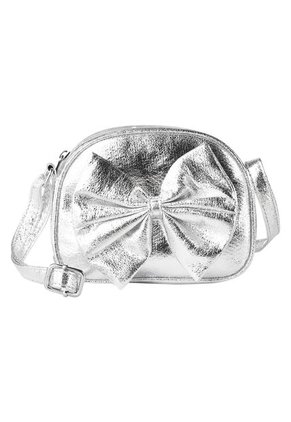 Bolso De Cruzar Para Niña Plateado Minicci 199885 Payless