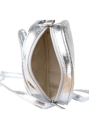 Bolso De Cruzar Para Niña Plateado Minicci 199885 Payless