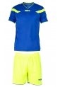Uniforme de Fútbol Bolton Mitre Azul Royal-Verde Neon de Mitre
