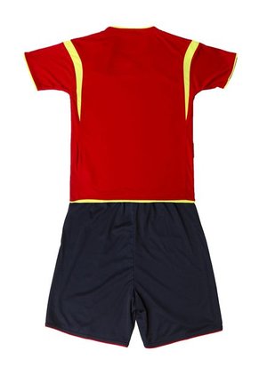 Uniforme Bolton Mitre Rojo-Amarillo-Azul