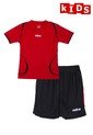 Uniforme Fútbol  Mitre Charlton Niño Rojo-Negro de Mitre