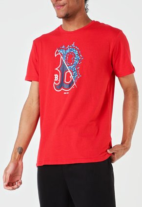 Camiseta Rojo-Azul Navy-Rosa NBA Boston Red Sox