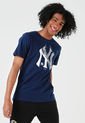Camiseta Azul-Blanco-Gris MLB New York Yankees de MLB