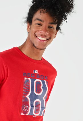 Camiseta Rojo-Azul Navy-Azul Celeste NBA Boston Red Sox