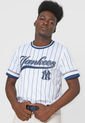 Camiseta Blanco-Azul MLB New York Yankees de MLB