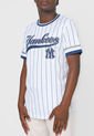 Camiseta Blanco-Azul MLB New York Yankees de MLB