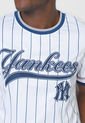 Camiseta Blanco-Azul MLB New York Yankees de MLB