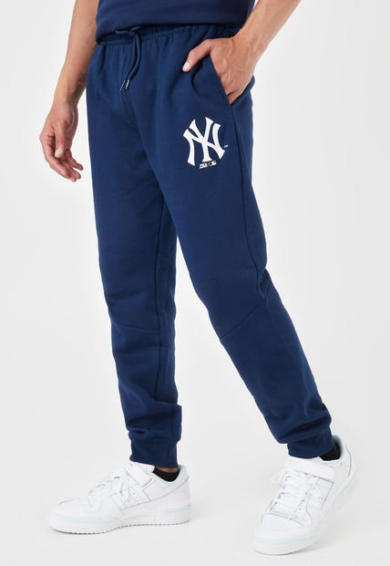 Pantalón Sudadera Azul-Blanco MLB New York Yankees