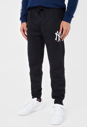 Pantalón Sudadera Negro-Blanco MLB New York Yankees