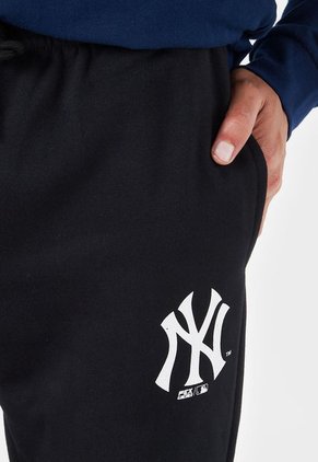 Pantalón Sudadera Negro-Blanco MLB New York Yankees