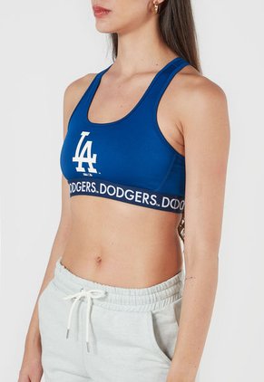 Top Azul-Blanco MLB Los Angeles Dodgers